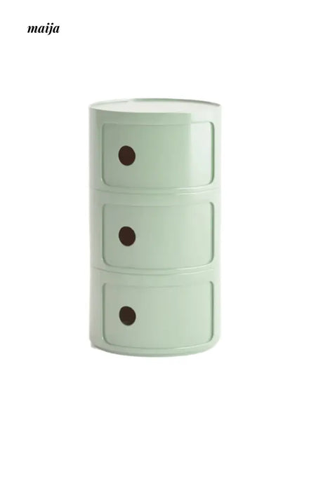 PUMPKIN BOX Round Minimalist Bedside Table from PUMPKIN BOX