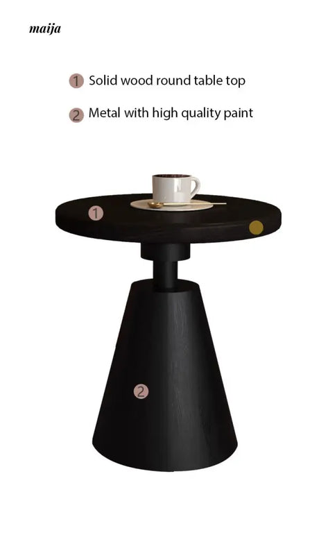 Fabian Solid Wood Side Table from maija