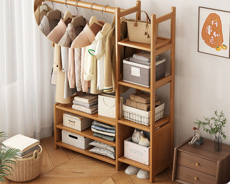 EASYREST Tamsin Elegant Natural Wood Storage Hanger from EASYREST