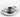 EPIUS Alaric Minimalist Stainless Steel Coffee Dinner Plate from EPIUS