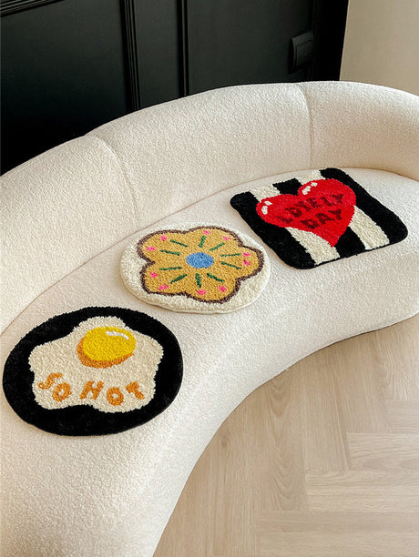 EPIUS Amaya Stylish Cartoon Velvet Cushion Sofa Cushion from EPIUS