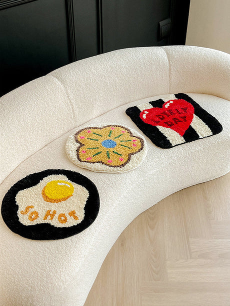 EPIUS Amaya Stylish Cartoon Velvet Cushion Sofa Cushion from EPIUS