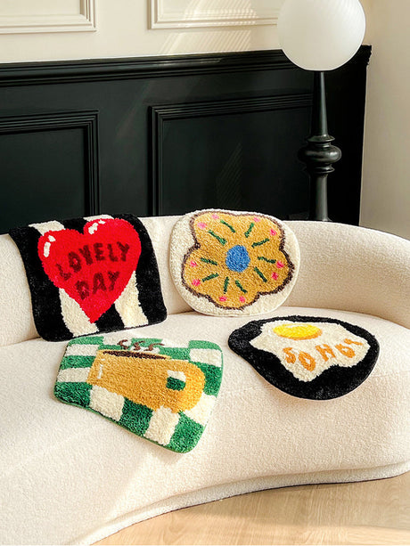 EPIUS Amaya Stylish Cartoon Velvet Cushion Sofa Cushion from EPIUS