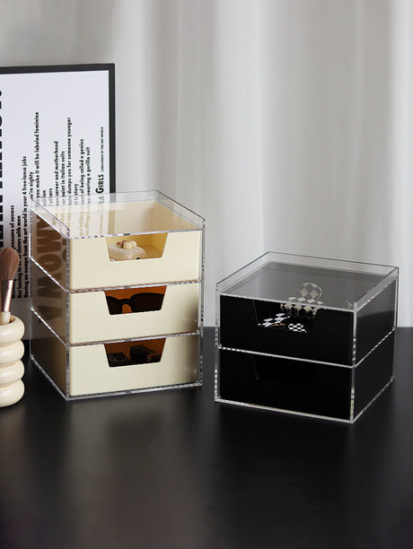 EPIUS Aranauka Stylish Acrylic Multi-Layer Storage Box from EPIUS
