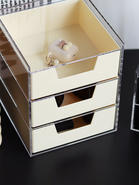 EPIUS Aranauka Stylish Acrylic Multi-Layer Storage Box from EPIUS
