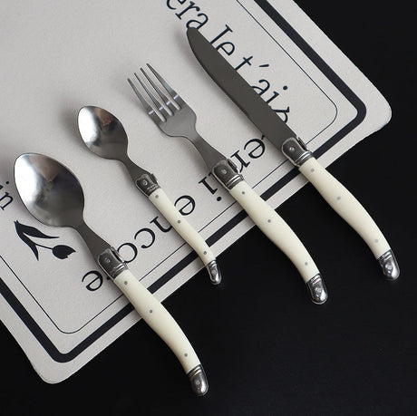 EPIUS Aranjuez Sleek Scandinavian Stainless Steel Tableware Set from EPIUS