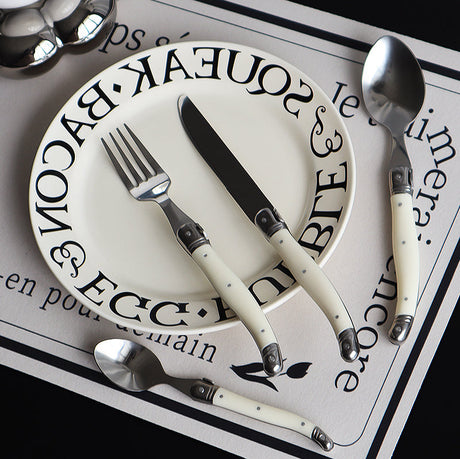 EPIUS Aranjuez Sleek Scandinavian Stainless Steel Tableware Set from EPIUS