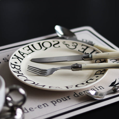 EPIUS Aranjuez Sleek Scandinavian Stainless Steel Tableware Set from EPIUS