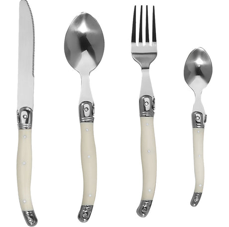 EPIUS Aranjuez Sleek Scandinavian Stainless Steel Tableware Set from EPIUS