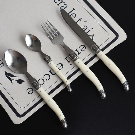 EPIUS Aranjuez Sleek Scandinavian Stainless Steel Tableware Set from EPIUS