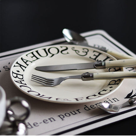 EPIUS Aranjuez Sleek Scandinavian Stainless Steel Tableware Set from EPIUS