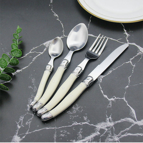 EPIUS Aranjuez Sleek Scandinavian Stainless Steel Tableware Set from EPIUS