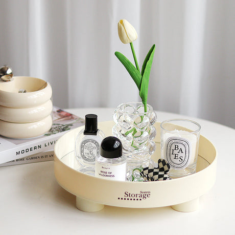 EPIUS Astrid Elegant Organized Desktop Tray for Skincare from EPIUS