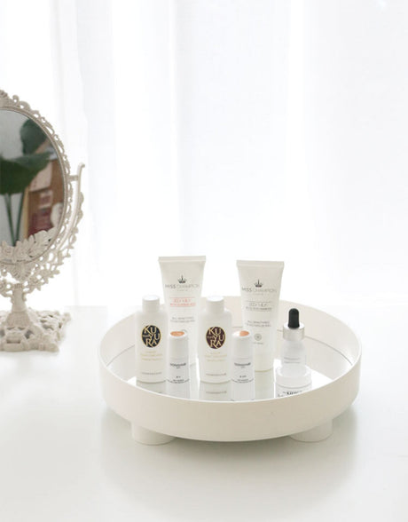 EPIUS Astrid Elegant Organized Desktop Tray for Skincare from EPIUS