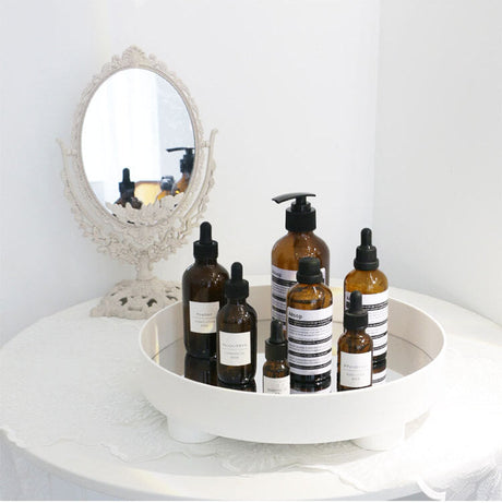 EPIUS Astrid Elegant Organized Desktop Tray for Skincare from EPIUS