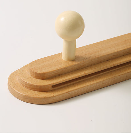 EPIUS Isolde Rustic Solid Wood Hook Storage Organizer from EPIUS