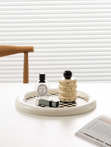 EPIUS Juniper Elegant Nordic Desktop Pallet Chessboard Storage Plate from EPIUS