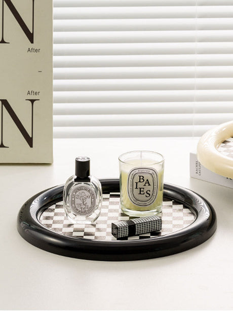 EPIUS Juniper Elegant Nordic Desktop Pallet Chessboard Storage Plate from EPIUS