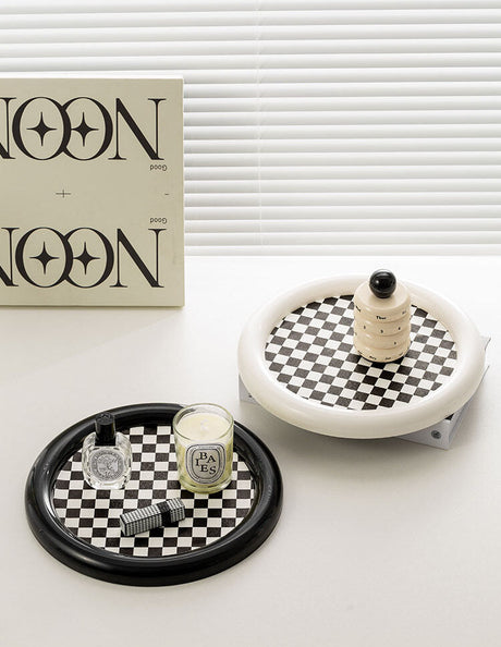 EPIUS Juniper Elegant Nordic Desktop Pallet Chessboard Storage Plate from EPIUS