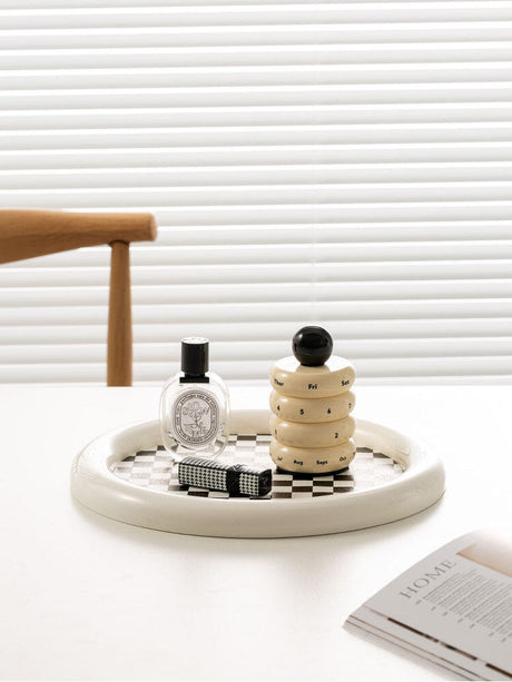 EPIUS Juniper Elegant Nordic Desktop Pallet Chessboard Storage Plate from EPIUS
