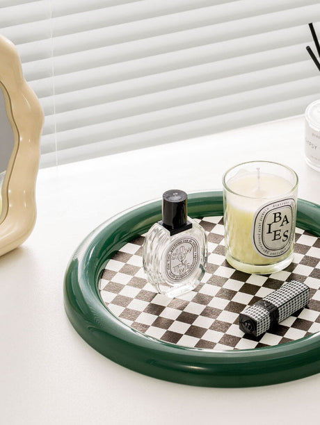 EPIUS Juniper Elegant Nordic Desktop Pallet Chessboard Storage Plate from EPIUS