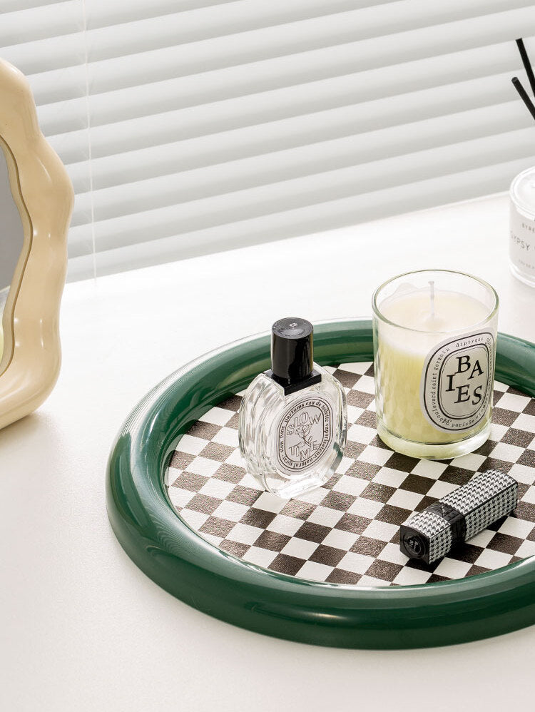 EPIUS Juniper Elegant Nordic Desktop Pallet Chessboard Storage Plate from EPIUS