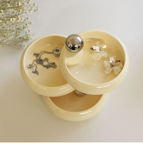 EPIUS Leontios Sleek Rotating Cosmetic Storage Box from EPIUS