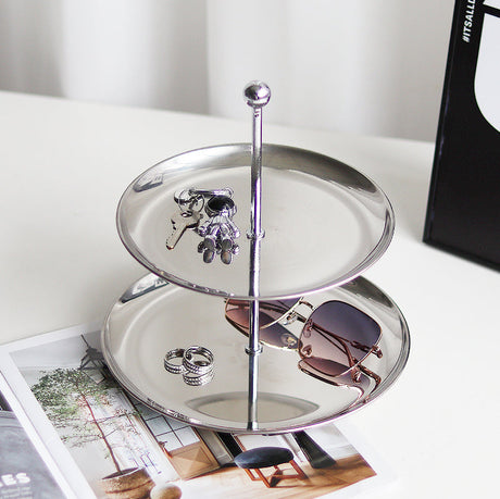 EPIUS Linnea Chic Multi-Layer Stainless Steel Snack Tray from EPIUS