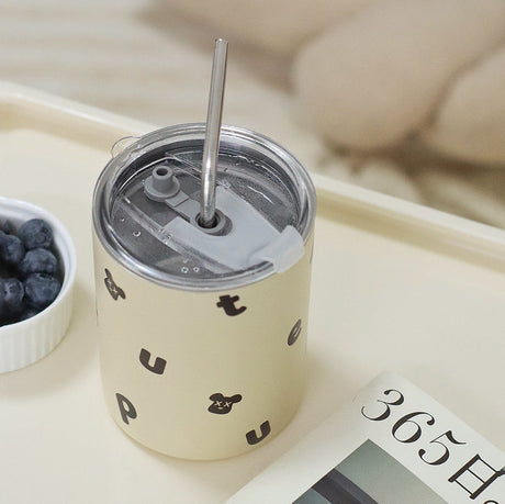 EPIUS Lysandra Elegant Steel Belt Glass Straw from EPIUS