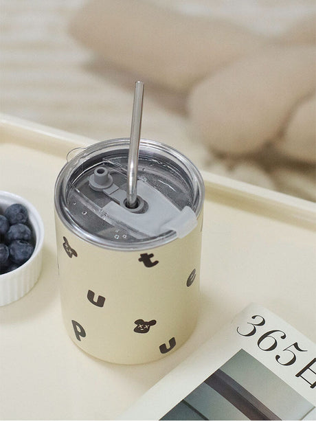 EPIUS Lysandra Elegant Steel Belt Glass Straw from EPIUS