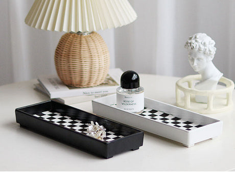 EPIUS Lysandra Minimalist Nordic Black & White Board Box from EPIUS