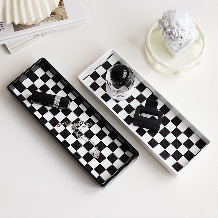 EPIUS Lysandra Minimalist Nordic Black & White Board Box from EPIUS