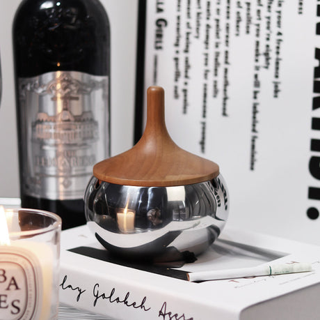 EPIUS Marcellus Elegant Windproof Steel Ashtray from EPIUS