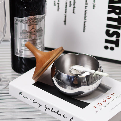 EPIUS Marcellus Elegant Windproof Steel Ashtray from EPIUS