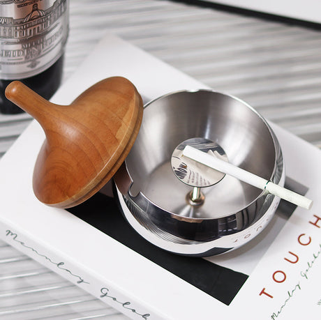 EPIUS Marcellus Elegant Windproof Steel Ashtray from EPIUS