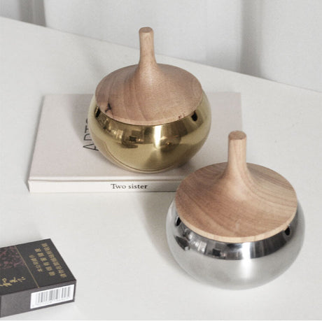 EPIUS Marcellus Elegant Windproof Steel Ashtray from EPIUS