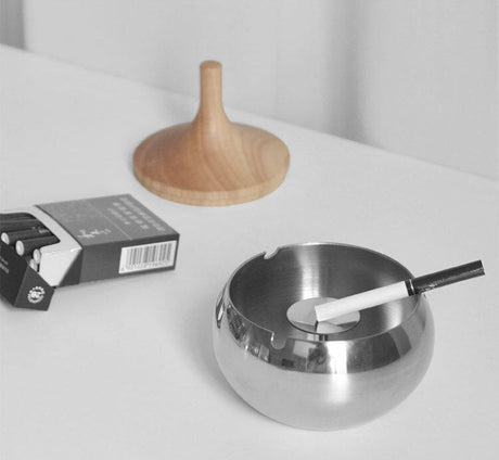 EPIUS Marcellus Elegant Windproof Steel Ashtray from EPIUS