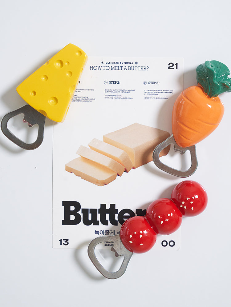 EPIUS Marcellus Funky Magnetic Carrot Bottle Opener from EPIUS