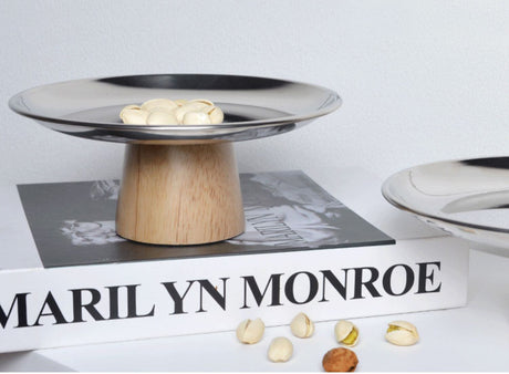 EPIUS Mariposa Elegant Wooden Stand Stainless Steel Props Jewelry from EPIUS