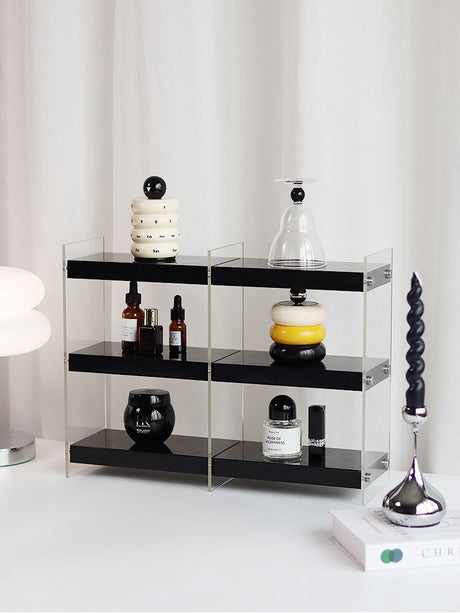 EPIUS Sienna Multi-Tiered Acrylic Glass Organizer System from EPIUS