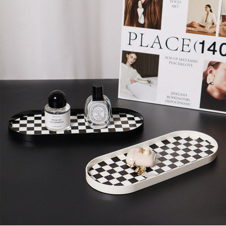 EPIUS Takamori Sleek Nordic Checkered Tablet Storage Disk from EPIUS
