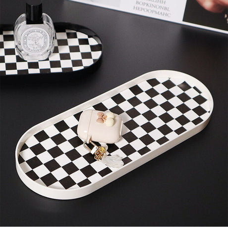 EPIUS Takamori Sleek Nordic Checkered Tablet Storage Disk from EPIUS