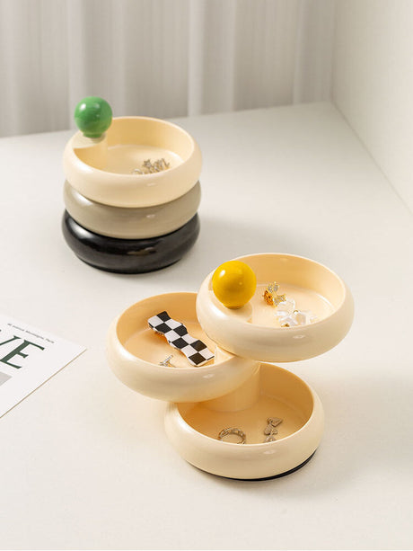 EPIUS Tamsin Chic Multilayer Rotating Cosmetic Organizer from EPIUS