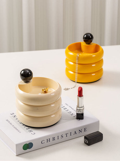 EPIUS Tamsin Chic Multilayer Rotating Cosmetic Organizer from EPIUS