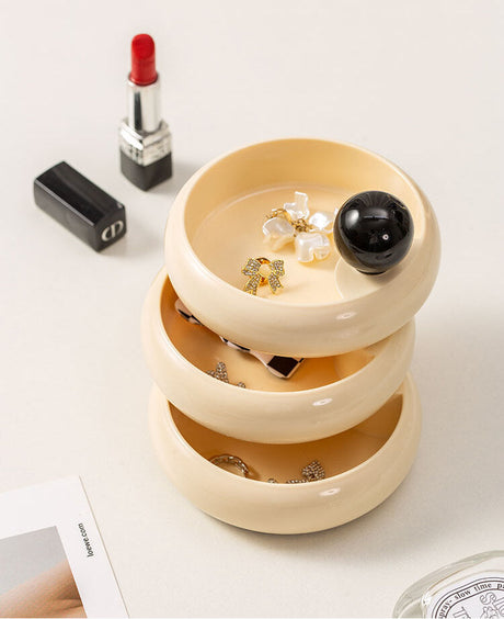 EPIUS Tamsin Chic Multilayer Rotating Cosmetic Organizer from EPIUS