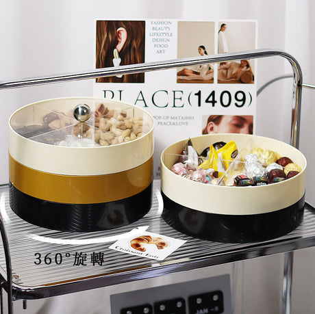 EPIUS Xochitl Rotatable Multilayer Snack Plate from EPIUS