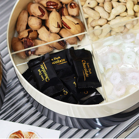 EPIUS Xochitl Rotatable Multilayer Snack Plate from EPIUS