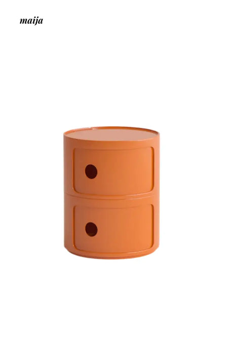 PUMPKIN BOX Round Minimalist Bedside Table from PUMPKIN BOX