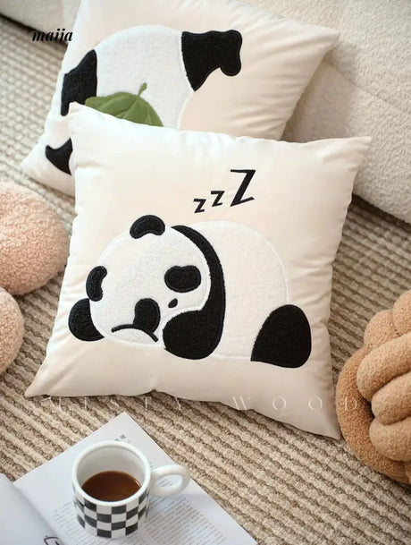 Shy Panda Cushion from MISTYWOOD