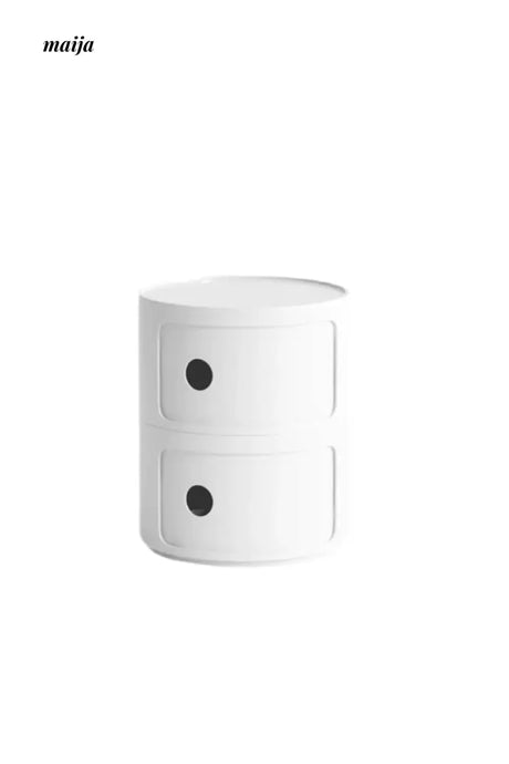 PUMPKIN BOX Round Minimalist Bedside Table from PUMPKIN BOX